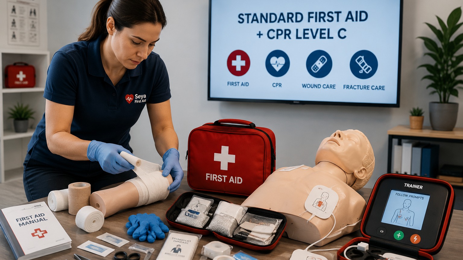 Standard First Aid + CPR Level C
